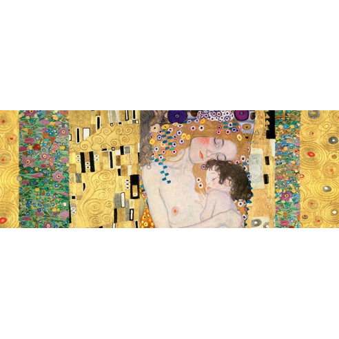 Klimt Patterns – Deco Panel (The Three Ages of Woman)